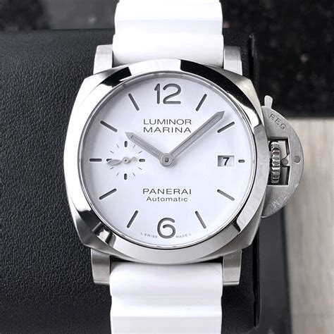 panerai luminor marina white dial.